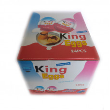 Шоколадні яйця "Джой" King EGG 12гр 24шт/бл 288шт/ящ