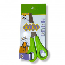 Ножницы детские 13,2 см Zibi5001 с линейкой в ассортименте