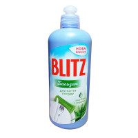 Жидкость для мытья посуды бальзам "BLITZ" Алоэ 0,5л (12шт)