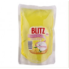 Рідина д/м посуду "BLITZ" Прозорий дой-пак Лимон 0,5л  (22шт)