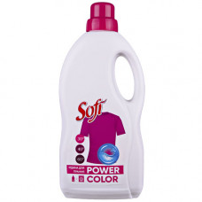 Жидкость для стирки "Sofi power color" 1л (12шт)