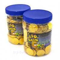 Шоколадные монеты USD Coin (200шт)