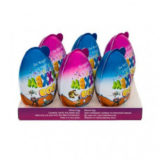 Шоколадні яйця "Джой" Maxxxi egg 60г, 6шт/уп, 30шт/ящ  4820073810063