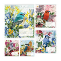 Зошит 48 арк в лінійку Тетрада ТВЕРДА дівчинка (10шт)