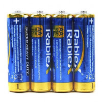 Батарейки солевые пальчик R6Р Rablex, 60шт / уп, 1200шт / ящ