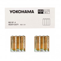 Батарейки Yokohama мини пальчик 4шт, 60шт/бл 1200шт/ящ