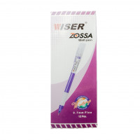 Ручка масл. Wiser Zossa 0,7мм красная (12шт)