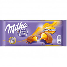 Шоколад MILKA Карамель 100г, 23шт/бл