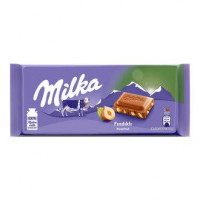Шоколад MILKA С лесным орехом 100г, 17шт / ок