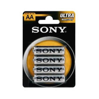 Батарейки SONE пальчик 4шт, 60шт/бл, 1200шт/ящ