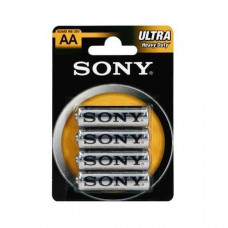 Батарейки SONE пальчик 4шт, 60шт/бл, 1200шт/ящ