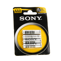 Батарейки SONE мини 4шт, 60шт/бл, 2400шт/ящ