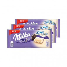 Шоколад MILKA OREO White 100г, 22шт/бл