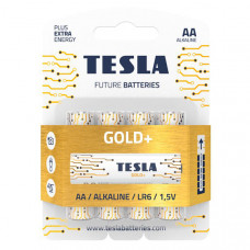 Батарейки Тесла Gold пальчик блістер 4шт 48шт/уп