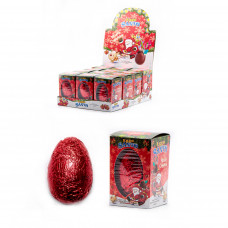 Шоколадне яйце 60г Happy Santa з сюрпризом (12шт)