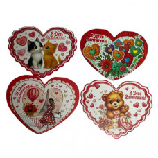 Валентинка Етюд МСТ подвійна (10шт)