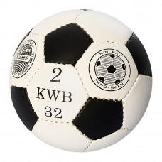 М'яч футбольний OFFICIAL 2502-20 розмір 2, ПУ, 32 панелі, ручна робота, 110-130г, 3 кольри, кулю