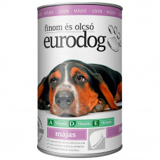 Консерва для собак Печінка 415гр  EuroDog  8071