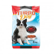Сухий корм для собак Яловичина 3кг Turbo Dog 0682