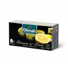 Чай Dilmah Лимон та Лайм 1,5г з/я 20шт 12шт/ящ  2136