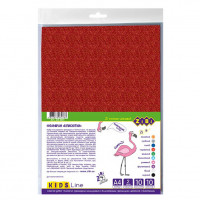 Набор фоамирана Микс А4 10л. 10 цв. 2мм. Блестки 1841