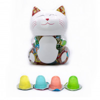 Цукерки желе "КОТИК " фруктові 15г, 100шт/бл, 600шт/ящ  6929309256540