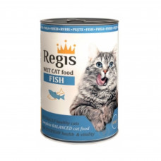 Вологий корм для котів з рибою TM"Regis" 415г.  0020