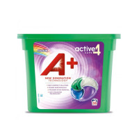 Гелевые капсулы для стирки A + 4в1 Колор (38шт)