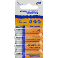 Батарейка щелочная АА LR6.SC4 4шт/блист.