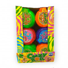 Жуйка Рол  Crazy roll Gum (рулетка) 13гр 24шт/бл, 384шт/ящ  6973218845401