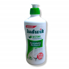 Рідина для миття посуду  LUDWIK (Людвік) 450мл М'ята