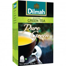 Чай Dilmah Зелений  1,5г з/я 20шт 12шт/ящ