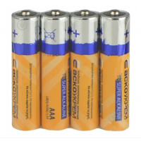 Батарейка лужна ААА LR03. SP4 4шт/бліст.