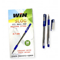 Ручка масл. WIN SLOG 0.7мм синя (50шт/уп)