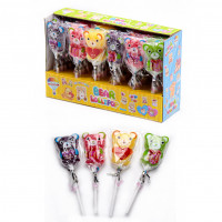 Мармелад на палочке Мишка BEAR LOLLIPOP 14гр 30шт/бл 600шт/ящ 6973218846446