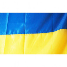 Флаг Украины большой атлас 90*1,45м 782012