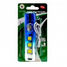 Ліхтарик  UV пл. перезаряджається з USB №JY-1186