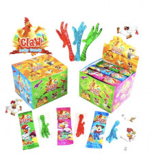 Желейки Курячі лапки CLAW Jelly Candy 15гр 30шт/бл 360шт/ящ 6973218820132