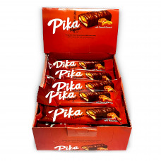 Батончик шоколадний "PIKA" with Peanut & Caramel 18гр 24шт/бл 144шт/ящ 8692806093304