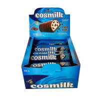 Батончик COSMILK черный шоколад 40г 24шт/бл 144шт/ящ