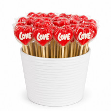 Леденцы в корзине СЕРДЦЕ LOVE 40г/шт 50шт/уп 4820280370015