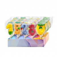 Льодяники "АРИФМЕТИКА" 30г (1шт*30шт/бл *10бл/ящ) код 202