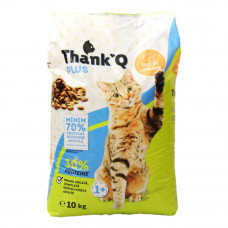 Сухий корм для дорослих котів THANKQ PLUS PISICI курка 10 кг 5941878203665