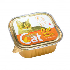 Паштет для котів Golden Cat зі смаком курки 100 г/16 шт 5999569661720