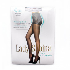 Колготи Lady Sabina 40ден Slimmer 3р Беж 40шт/ящ