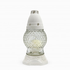 Свічка лампадка Кришталик зі стрічкою на 18 рік. (15/ящ)