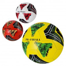 М'яч футбольний EV-3356 розмір 5, ПВХ 1,8мм, 300г, 3 кольори, кул.
