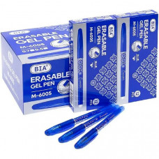 Ручка гелевая Пиши-стирай BIA M-6005 синяя (12шт/уп /144шт)