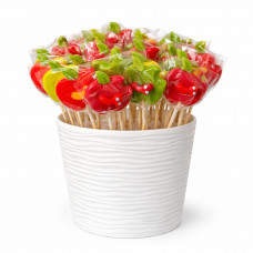 Леденцы в корзине ЯБЛОЧКО 40г/шт 50шт/уп