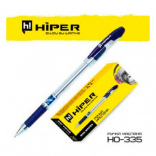 Ручка масл. Hiper Max Writer 335 синя 2500м, 10шт/уп